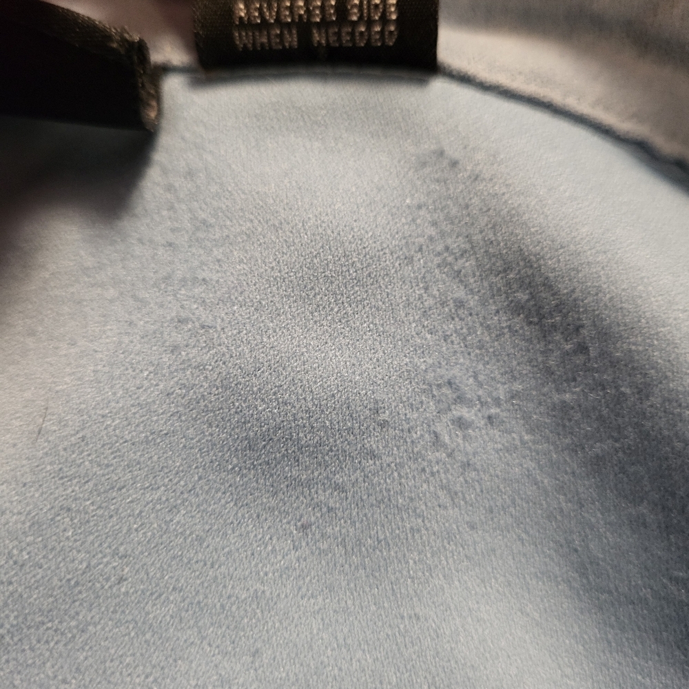 (relativity) Blue Brushed Longsleeve Button-Up Top Size Large - Picture 11 of 12